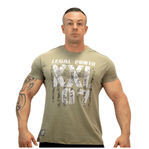 Legal Power T-Shirt "XXL 97 Eagle" Oak Green 2012-869
