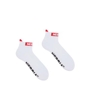 NEBBIA "SMASH IT" ankle length socks White 102