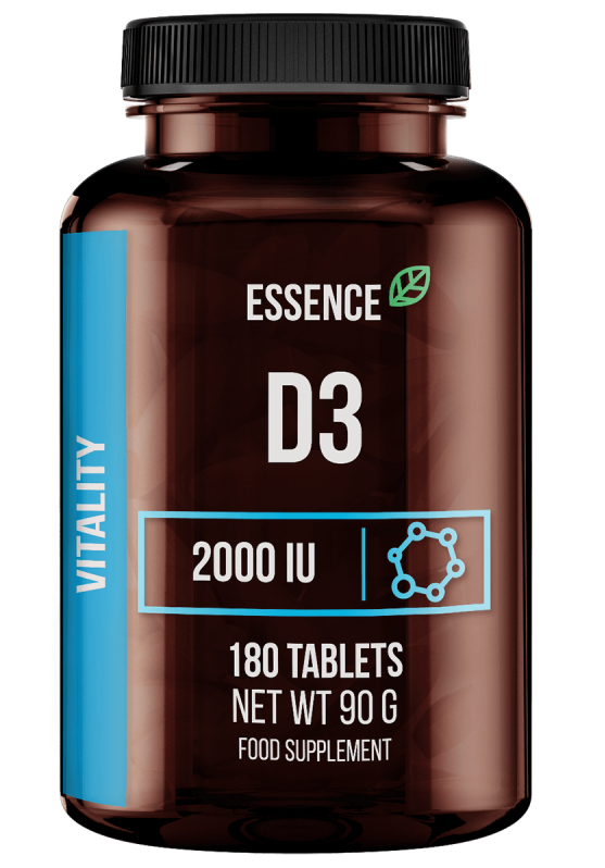 Essence Nutrition D3 2000 IU (180 tabs)