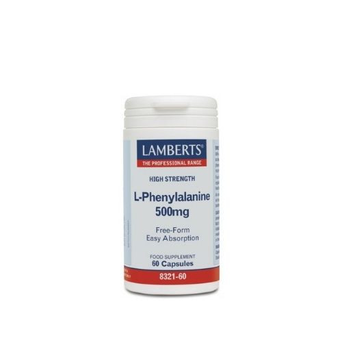 Lamberts L-Phenylalanine 500mg (60 Caps)