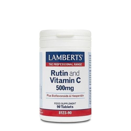 Lamberts Rutin and Vitamin C 500mg (90 Tabs)