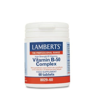 Lamberts Vitamin B-50 Complex (60 Tabs)