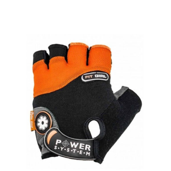Power System Fit Girl Gloves Orange 2900