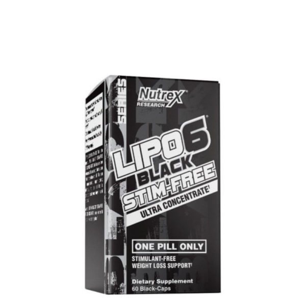 Nutrex Lipo 6 Black Ultra Concentrate Stim Free (60 Caps)