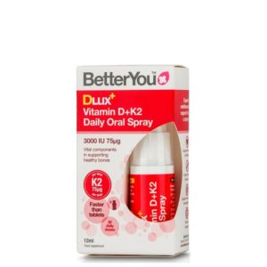 BetterYou DLux+ Vitamin D+K2 Daily Oral Spray (12ml)