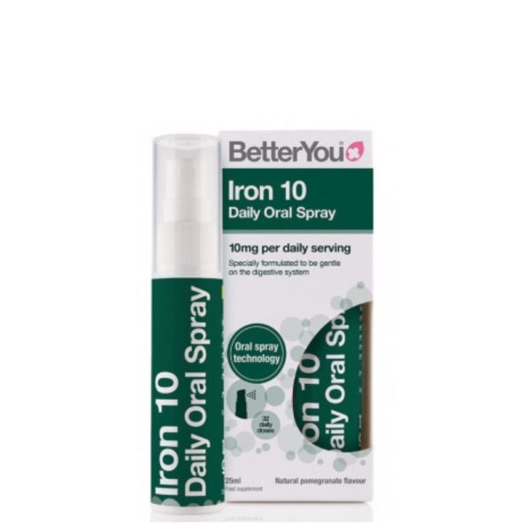BetterYou Iron Daily Oral Spray 10mg (25ml)