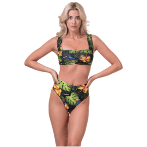 NEBBIA High-Energy Bikini Top 553 Jungle Green
