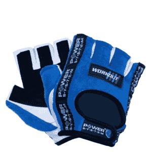 Power System Gloves Workout / Γάντια Γυμναστικής Μπλε 2200