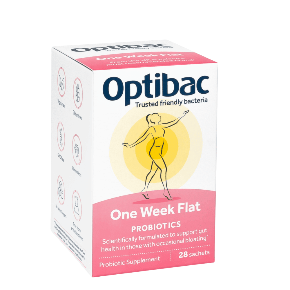 Optibac One Week Flat Probiotics (28 sachets)