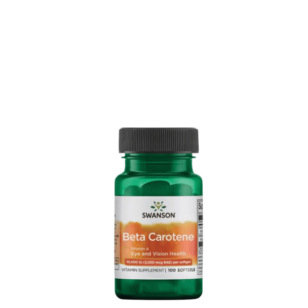Swanson Beta-Carotene (Vitamin A) 10000IU (100 softgels)