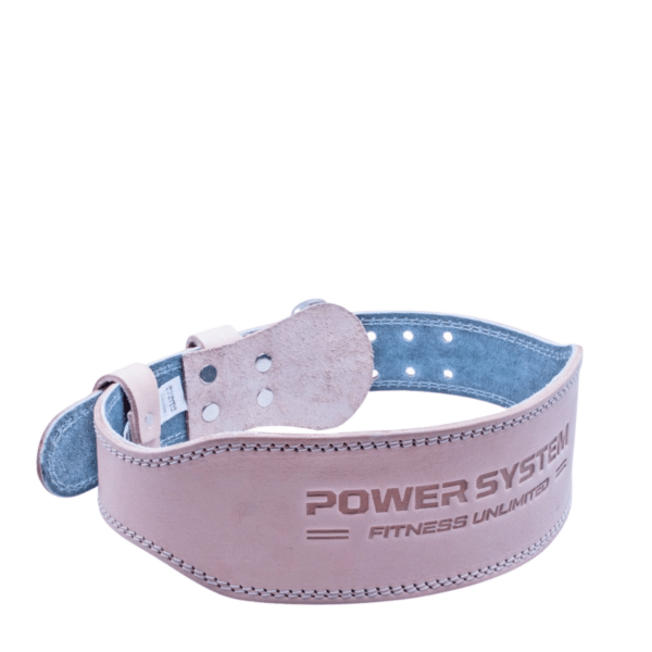 Power System Leather Weightlifting Belt Power Natural 3000
